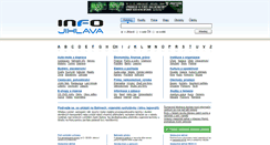 Desktop Screenshot of info-jihlava.cz